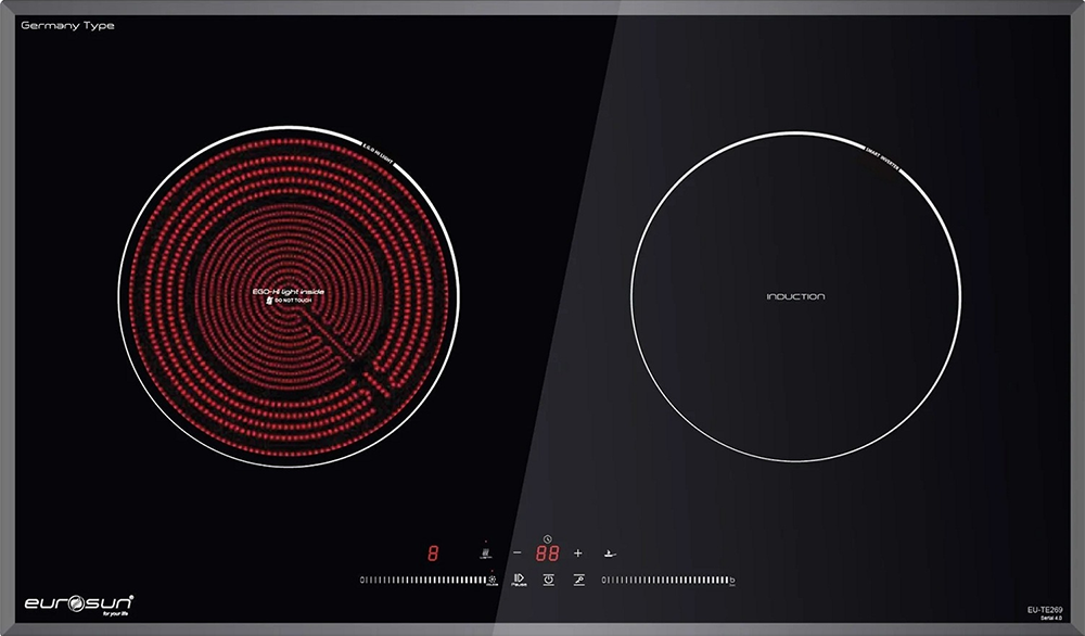 Bếp điện từ kết hợp hồng ngoại Eurosun EU-TE269S