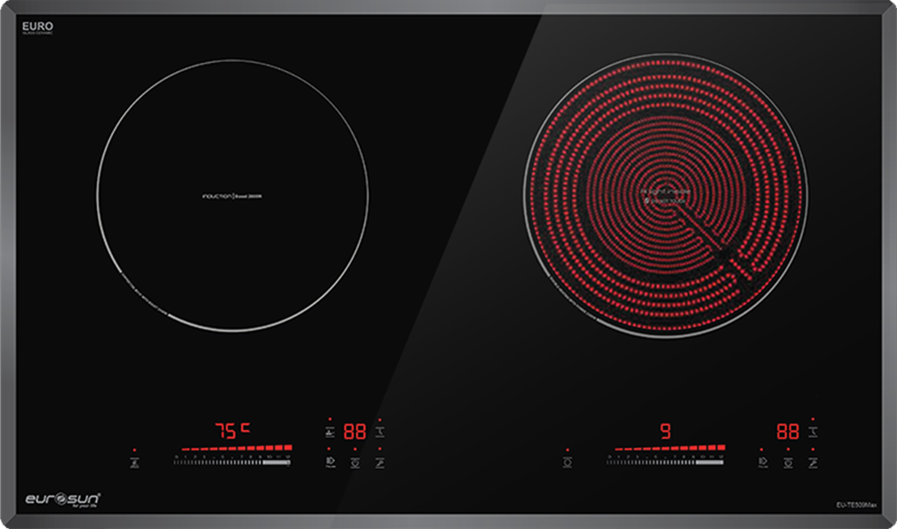 Bếp điện từ kết hợp hồng ngoại Eurosun EU-TE509Max