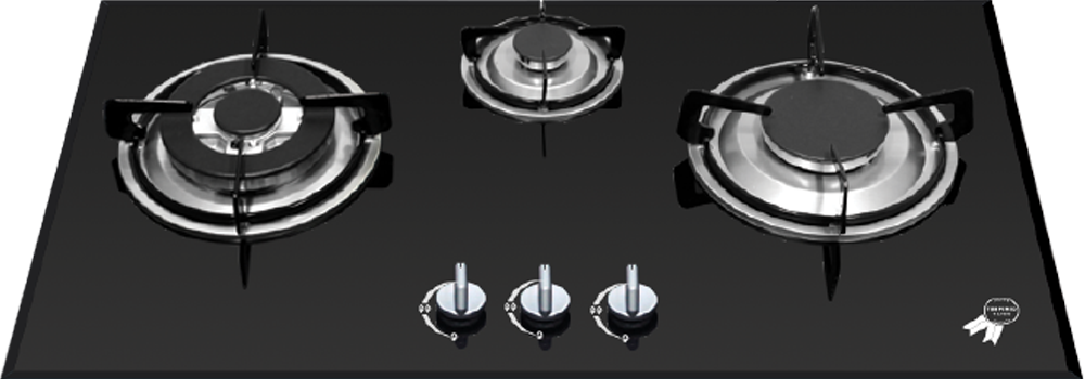 Bếp gas âm 3 vùng nấu Malloca GHG 733B Home Best