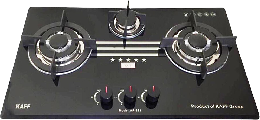 Bếp gas âm 3 vùng nấu KAFF KF-321 Home Best