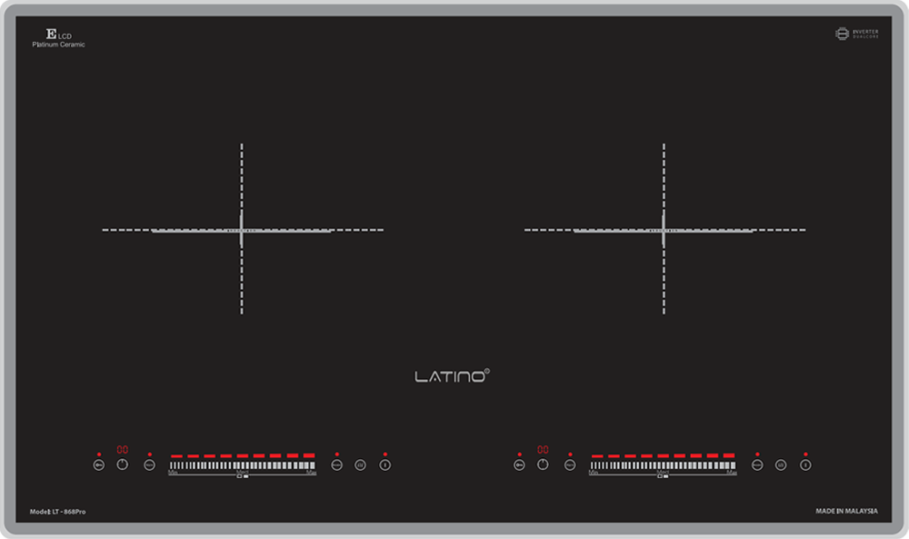 Bếp điện từ đôi Latino LT-868Pro