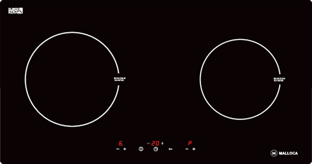 Bếp điện từ đôi Malloca MH-02I Home Best