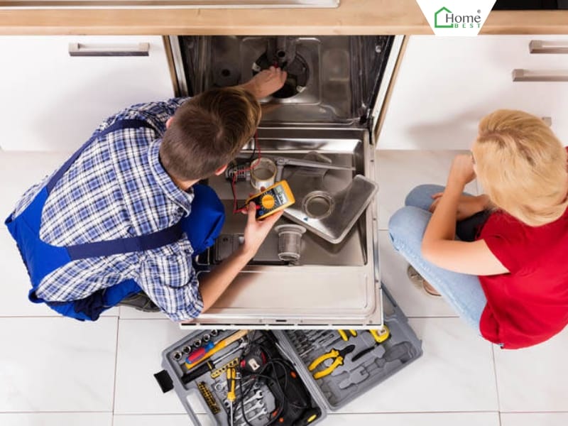 Nguyên nhân gây lỗi E01 máy rửa bát Bosch