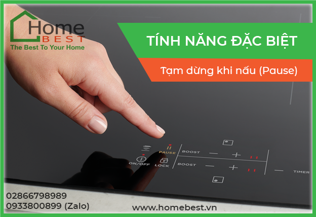 Bếp từ 3 vùng nấu Canzy CZ-999DHI Home Best