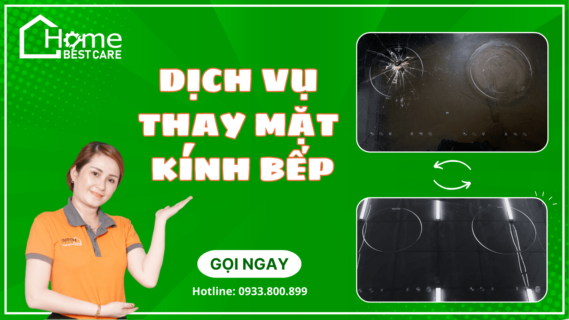 DỊCH VỤ THAY MẶT KÍNH BẾP TẠI NHÀ