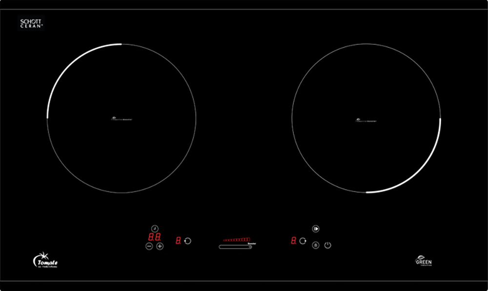 Bếp điện từ đôi Tomate TOM 02I-7S