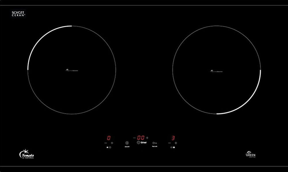 Bếp điện từ đôi Tomate TOM 02I-7T