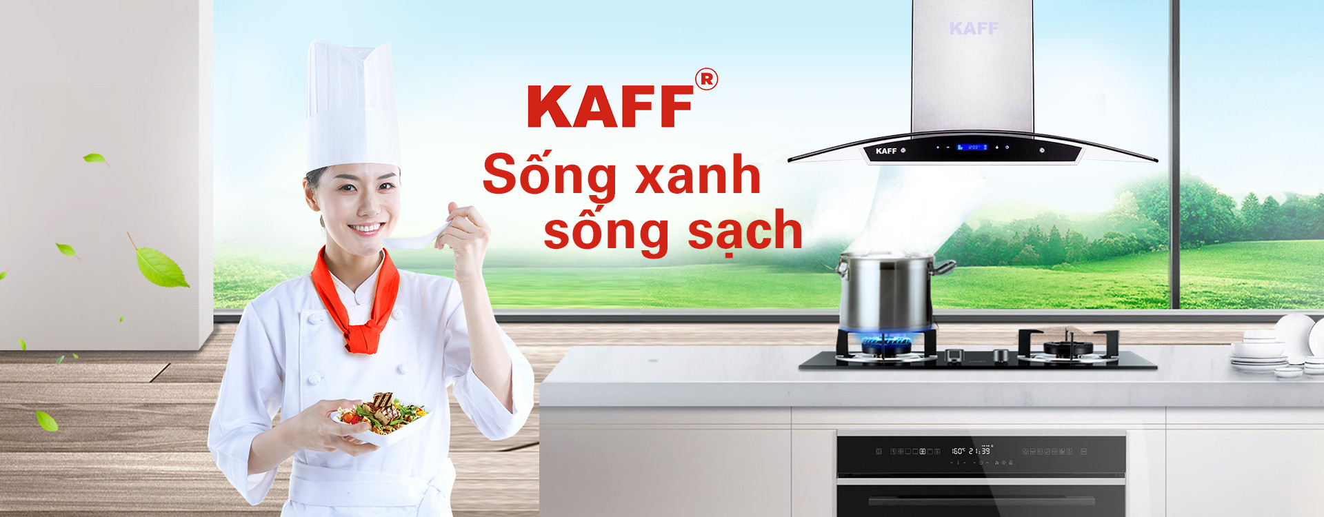 Máy hút khói - KAFF | Nhà Phân Phối Homebest Cam Kết Chính Hãng