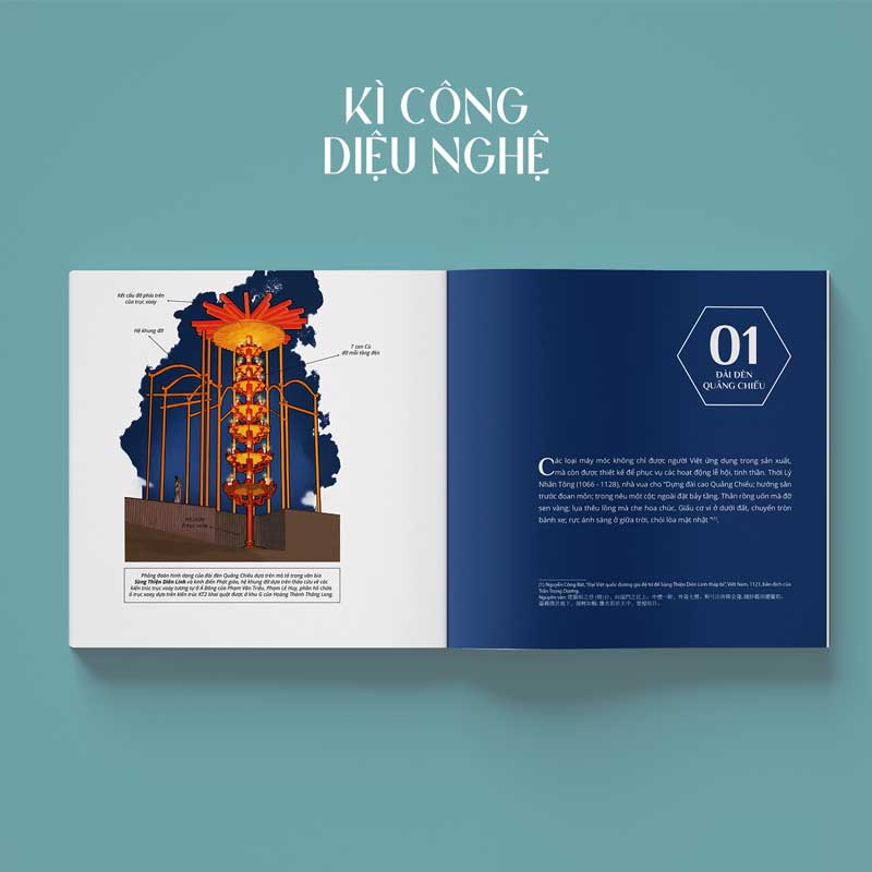 Sách kì công diệu nghệ tiết lộ những phát minh côn nghệ của người việt xưa