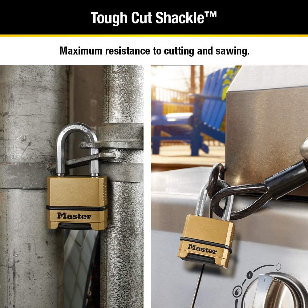 Khóa Số Master Lock M175XDLF 60mm Màu Rêu
