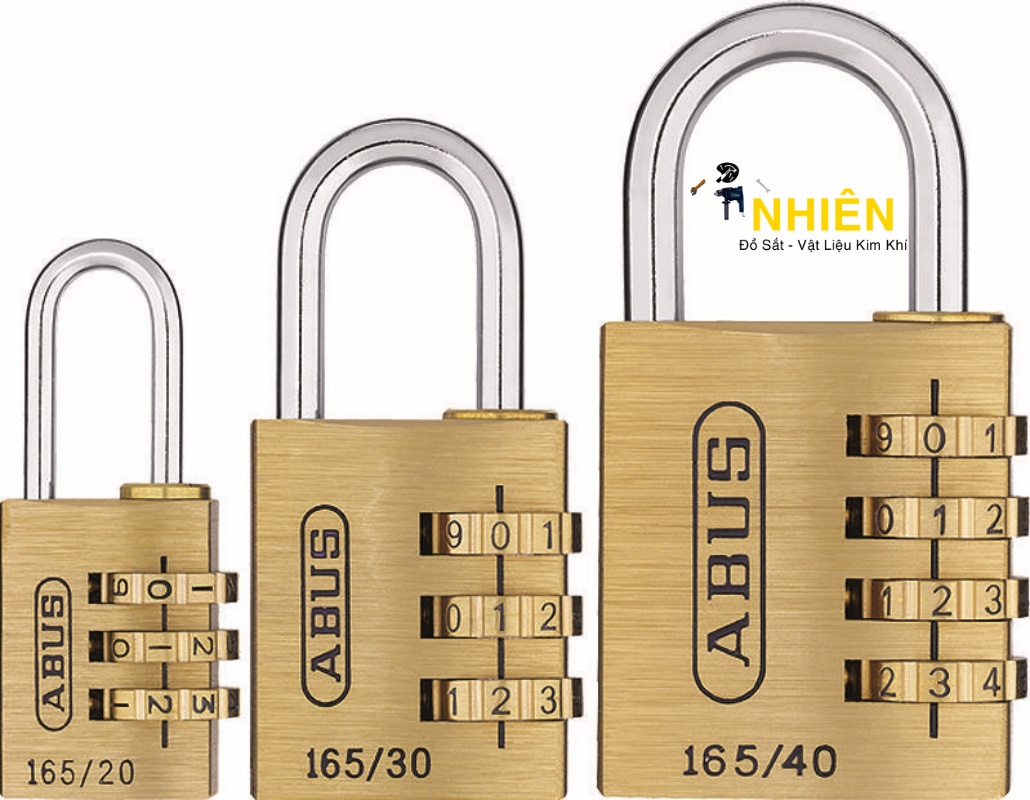 Khóa số thau Abus 165/30 thân rộng 30mm