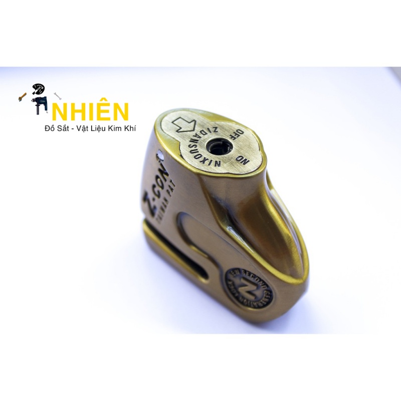 Khóa đĩa xe máy Zcon DX6 - Chìa nhọn
