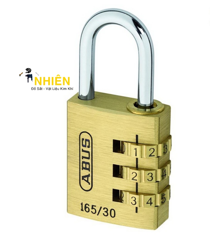 Khóa số thau Abus 165/30 thân rộng 30mm