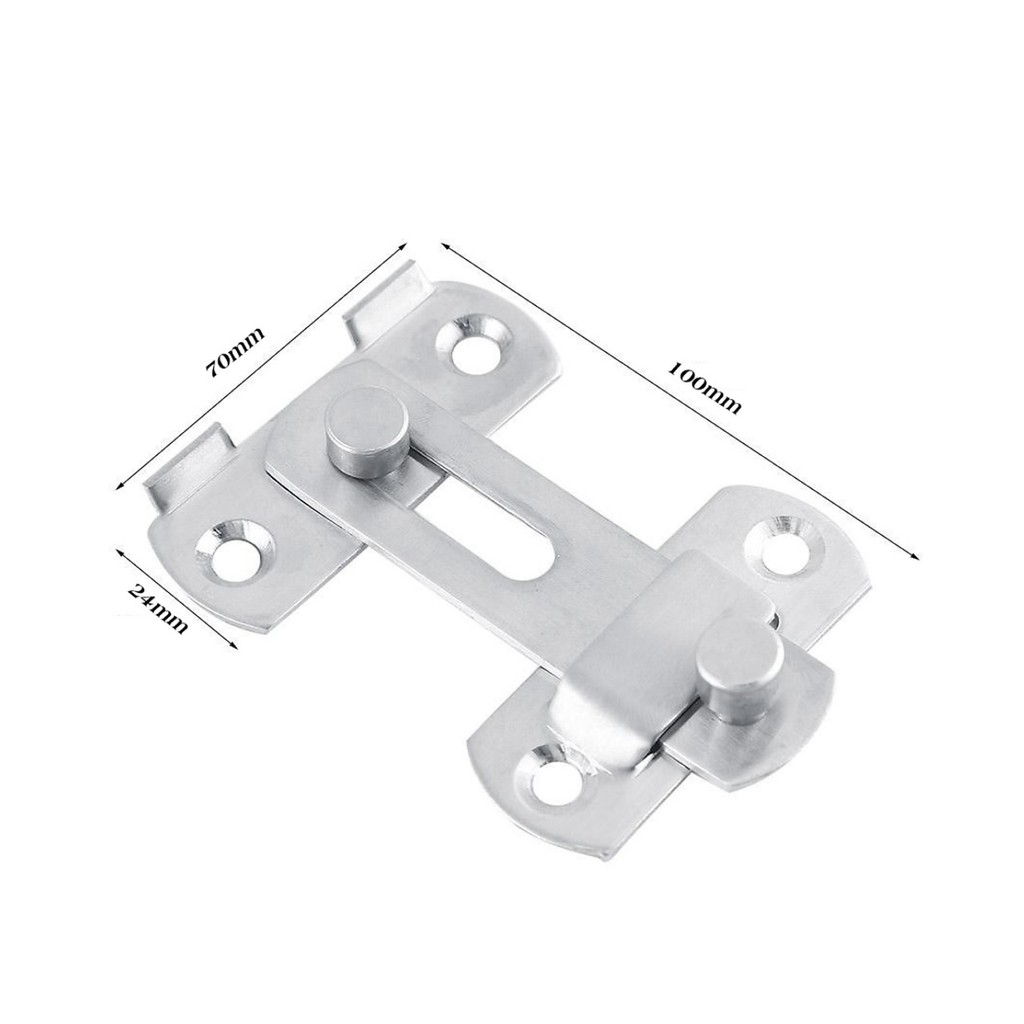 Then Chốt Cài Cửa Inox 304 Cao Cấp Không Gỉ