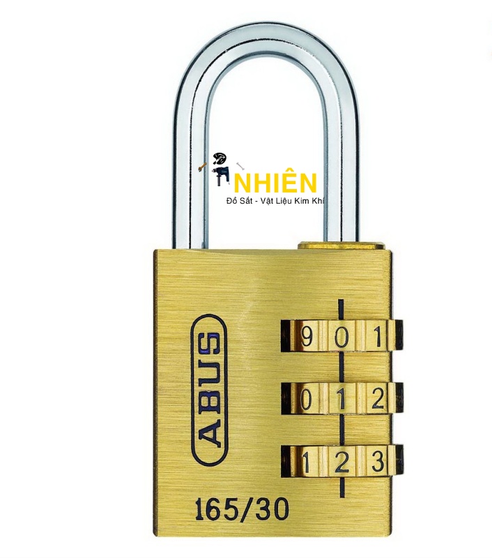 Khóa số thau Abus 165/30 thân rộng 30mm