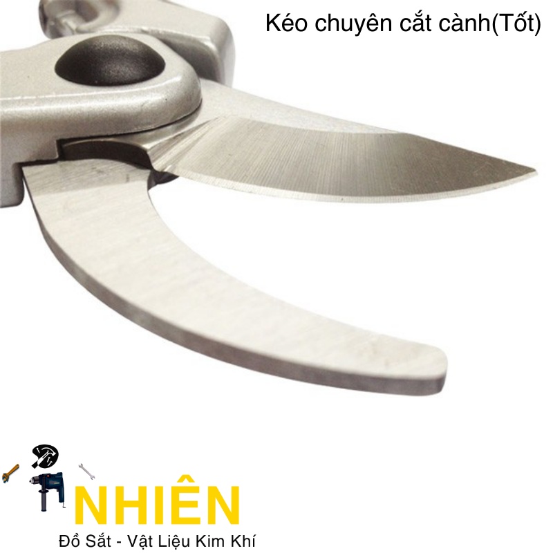 Kéo cắt cành cán xám đen Licota 8inch TGP-00521