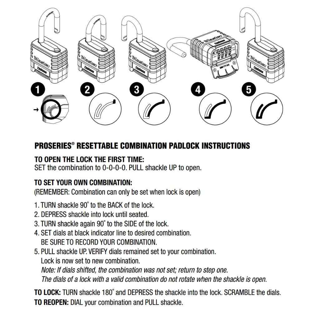 khoá số master lock gọng dài freeship 1175DLH