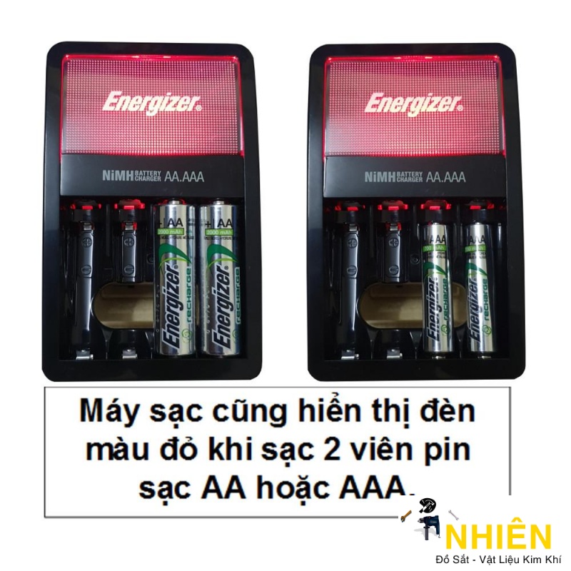 Bộ sạc pin 2A Energizer kèm 4 pin