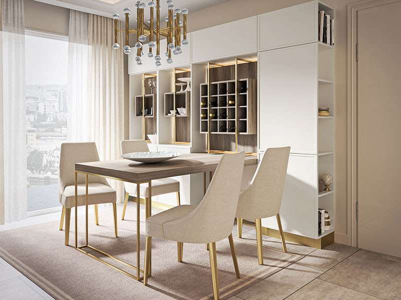 Kệ bàn ăn thông minh