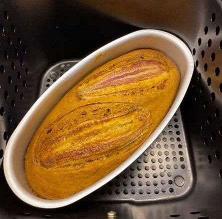 Chuẩn bị nguyên liệu làm bánh chuối nồi chiên không dầu