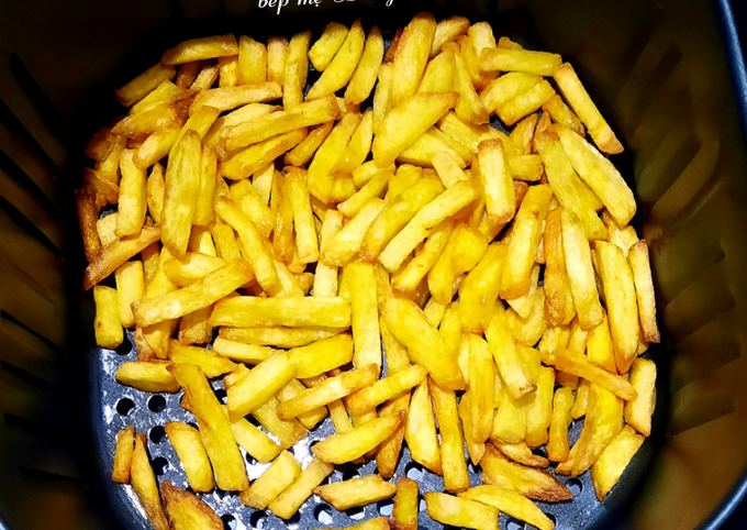 Món ngon với nồi chiên không dầu - Khoai tây chiên