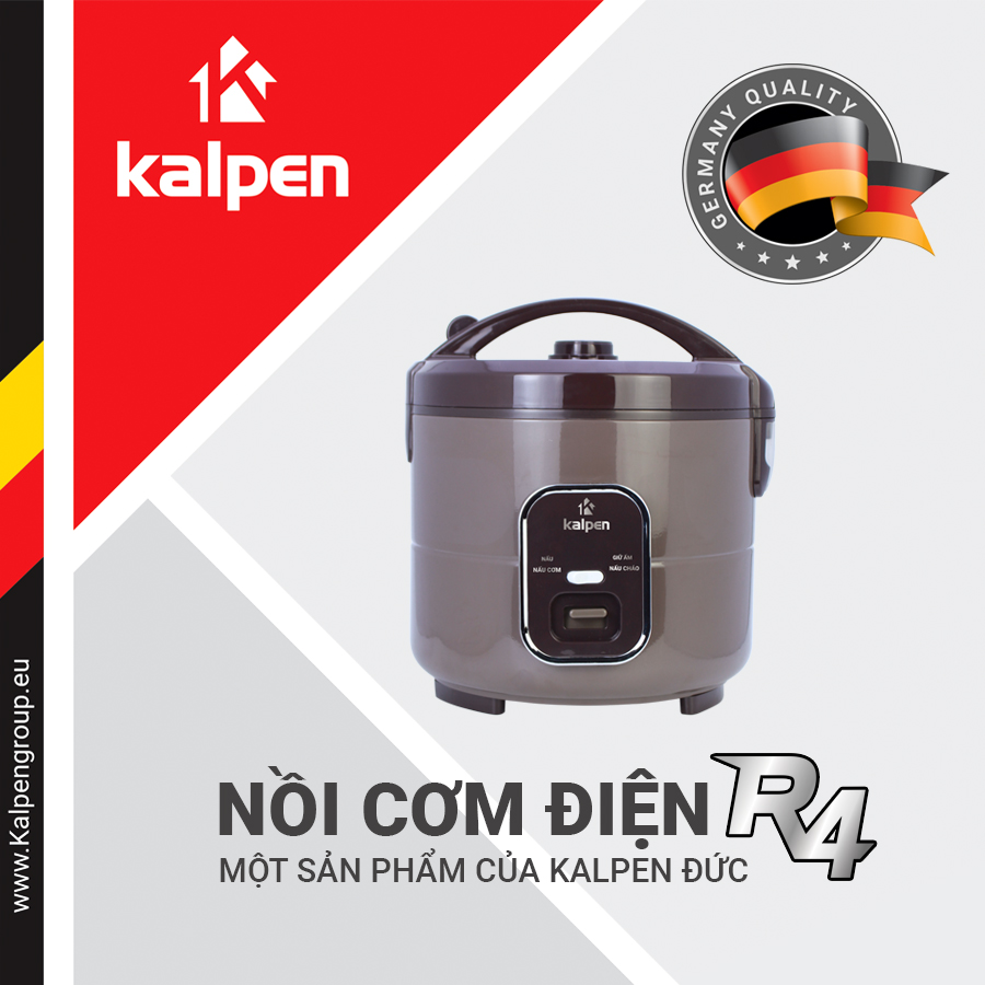 Nồi Cơm Điện Cao Cấp Kalpen R4, 1.8L