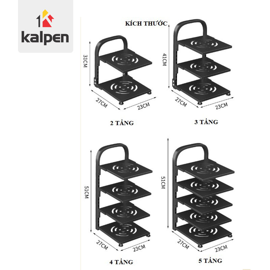 giá để xoong nồi kalpen