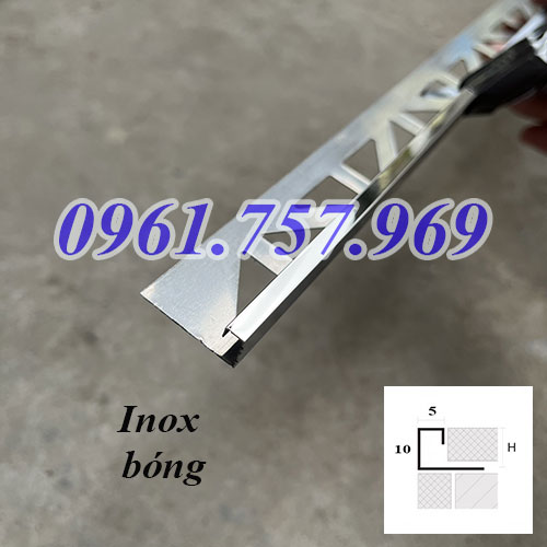 Nẹp gạch inox