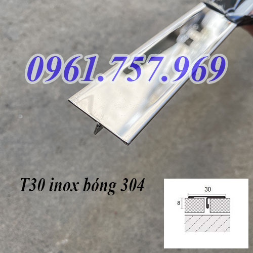 Nẹp T inox 304