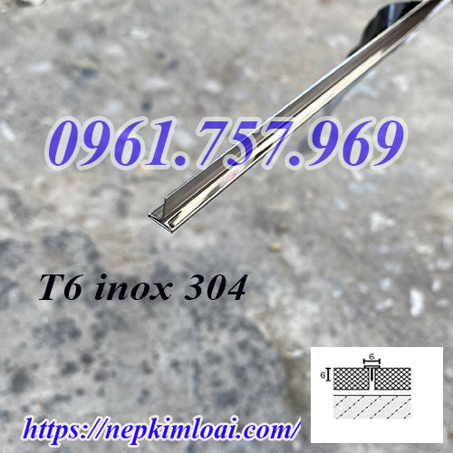 Nẹp chữ t inox