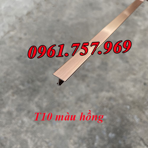 Nẹp T10 màu hồng