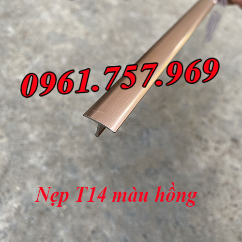 Nẹp T15 màu hồng