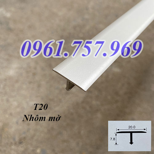 Nẹp T20 nhôm