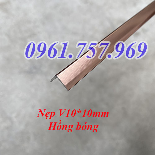 Nẹp V10 màu hồng