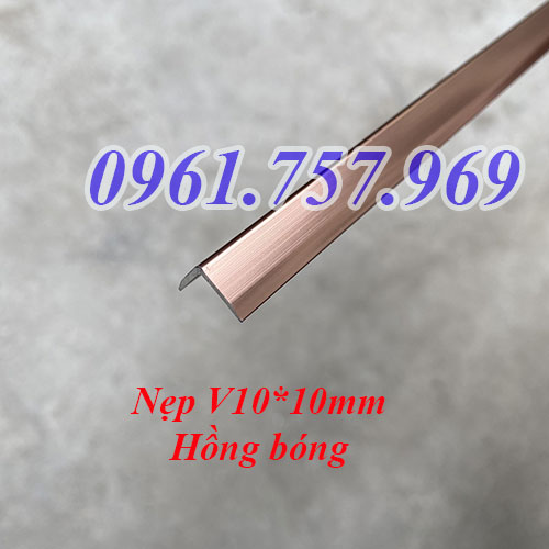 Nẹp V10 màu hồng