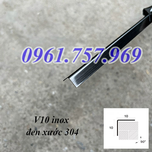 V10 inox 304 màu đen