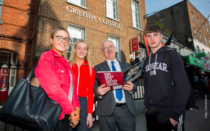 Học bổng Thạc sĩ 50% trường Griffith College Dublin