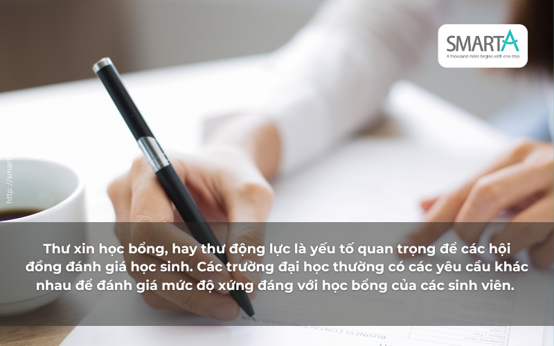 Thư xin học bổng ấn tượng