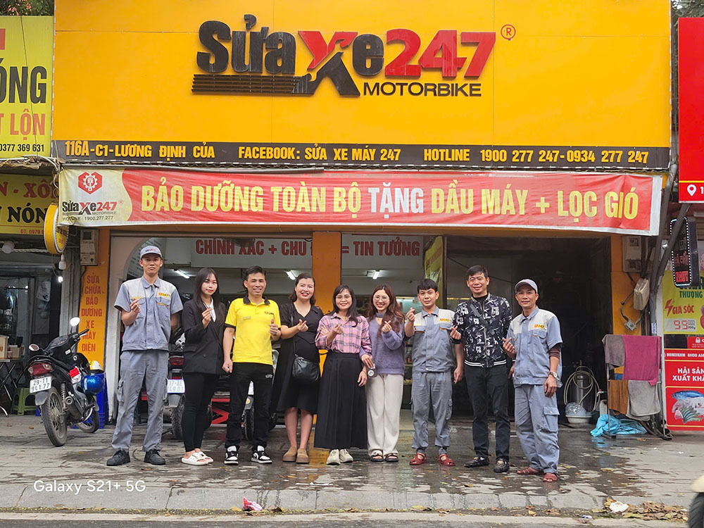 PTXM TRI hợp tác hệ thống Sửa xe 247