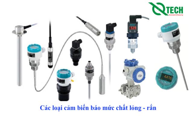 Hình ảnh cảm biến mức chất lỏng - rắn