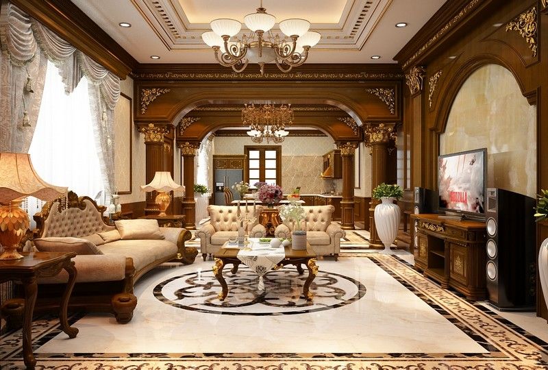 Mẫu nội thất kiểu cổ điển