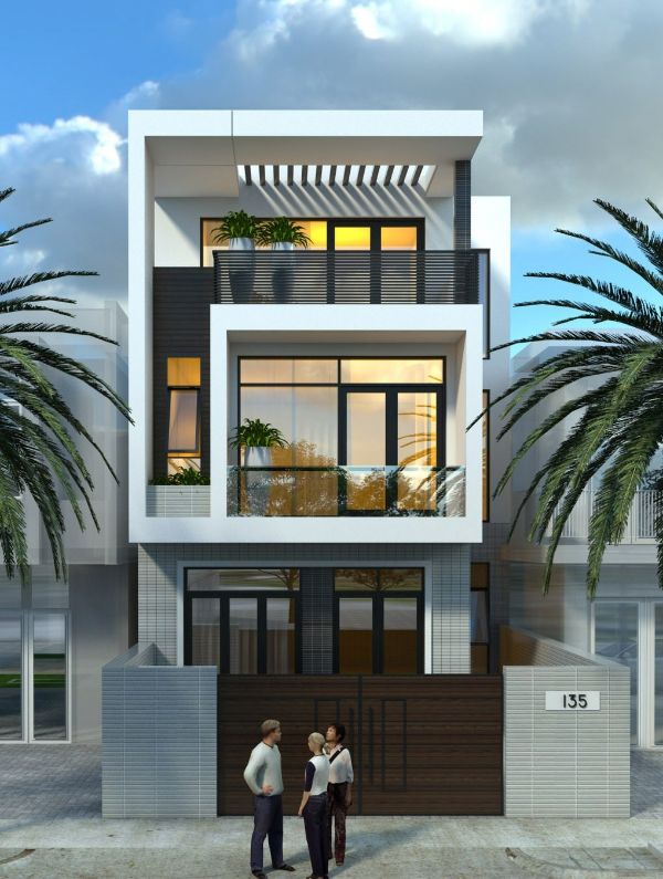 Nhà ống mặt tiền 5m