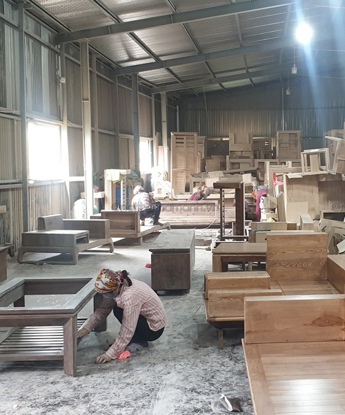 Xưởng gỗ công nghiệp
