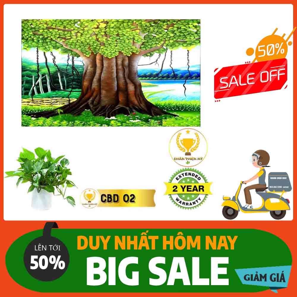 Tranh Cây Bồ Đề