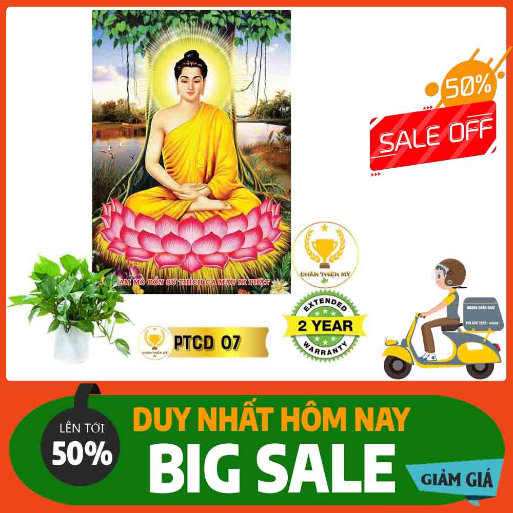 Tranh Phật Thích Ca Mâu Ni