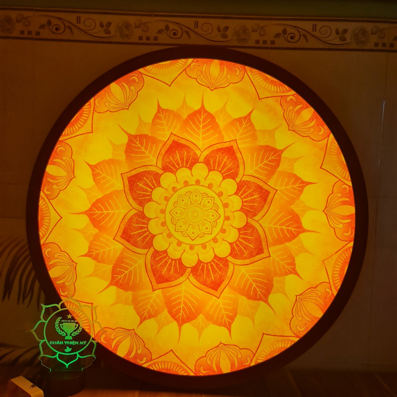 Hào quang trúc chỉ in TC-HQ 40