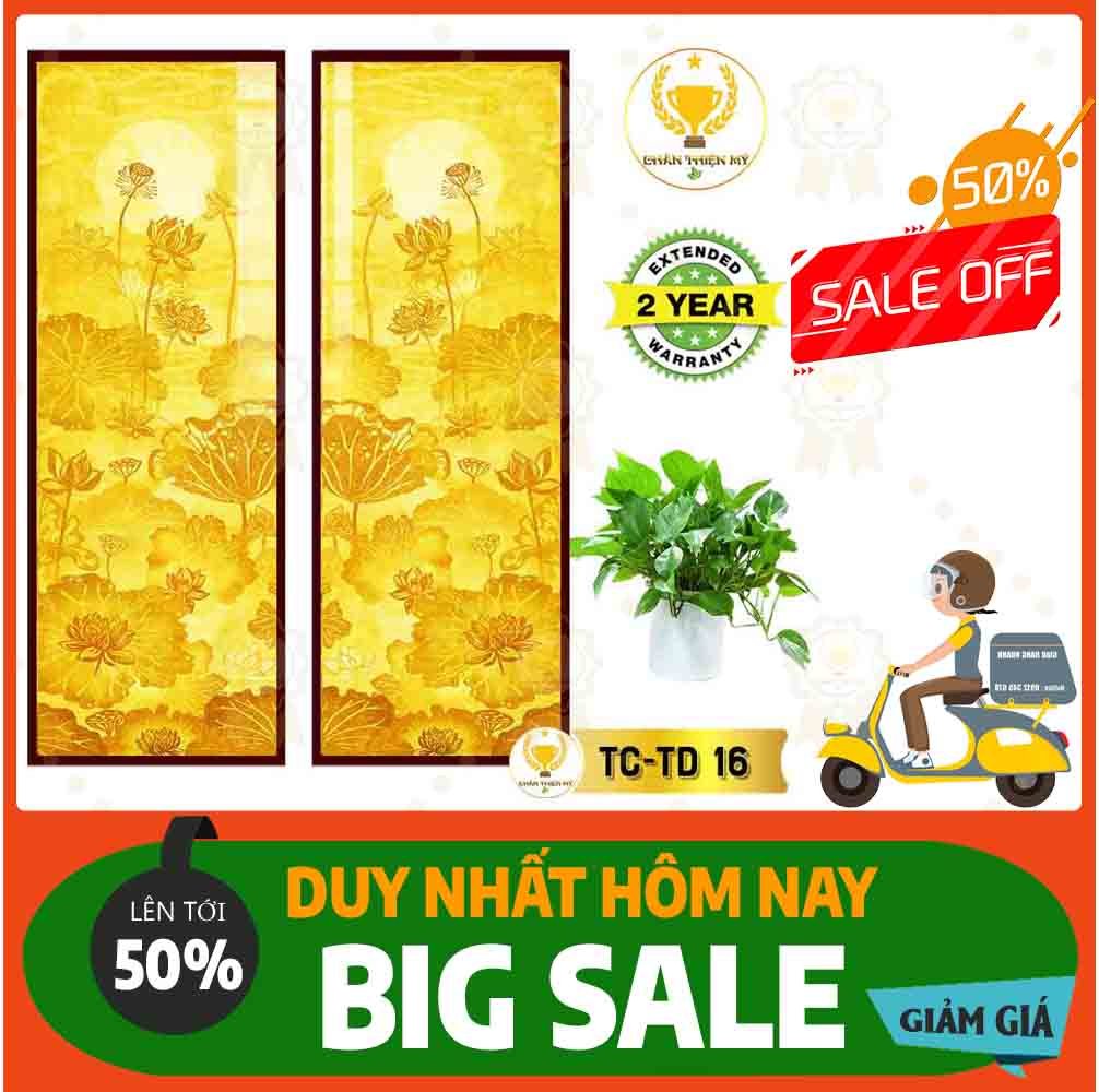 Tranh trúc chỉ in đôi dọc TC_HD 16