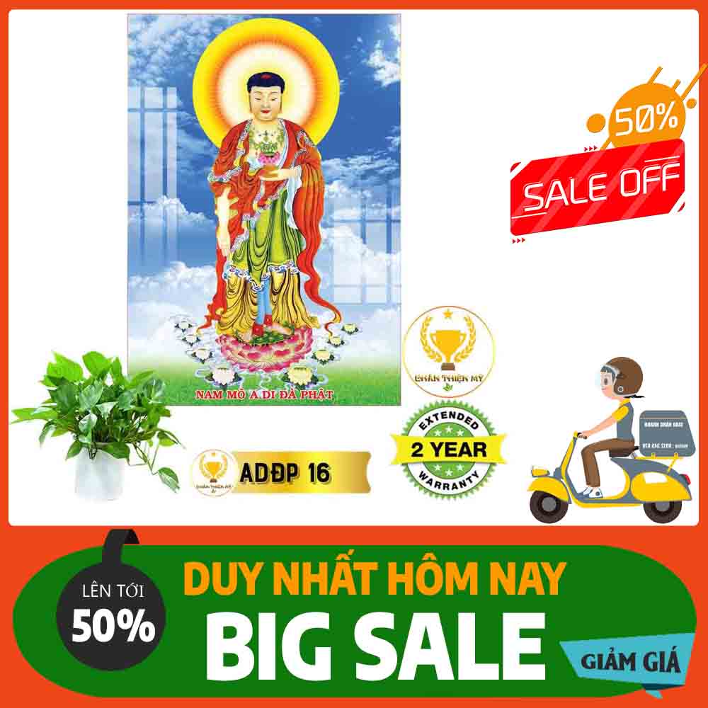 Tranh Phật A Di Đà MS 16