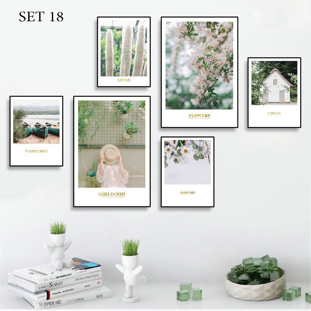 Bộ 6 bức tranh treo Phòng khách_PK9