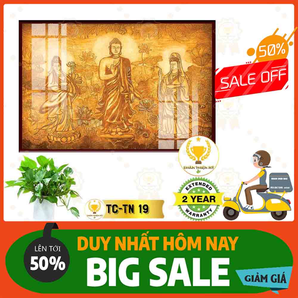 Tranh trúc chỉ in hình chữ nhật MS 19